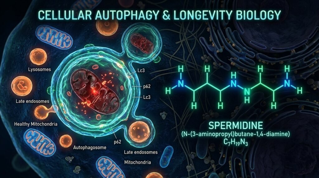 The Spermidine Autophagy Trigger: Clinical Dosing, Mitochondrial Renewal & Cellular Senescence Clearance in 2026