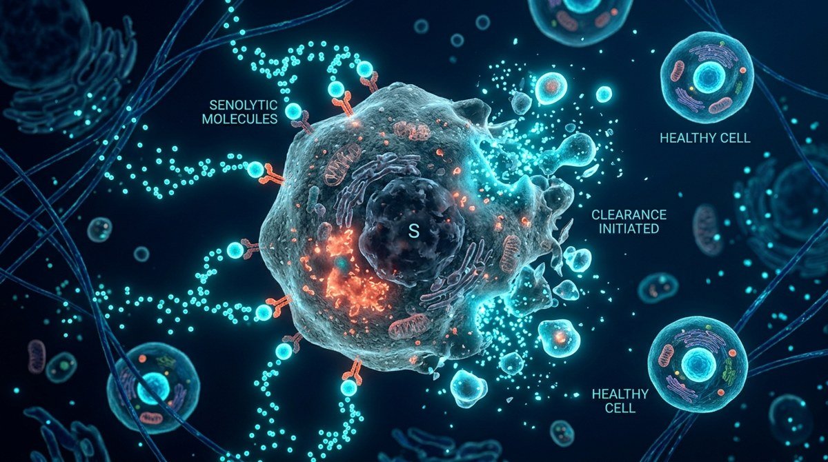 Senolytic Molecules Purging Cellular Senescence